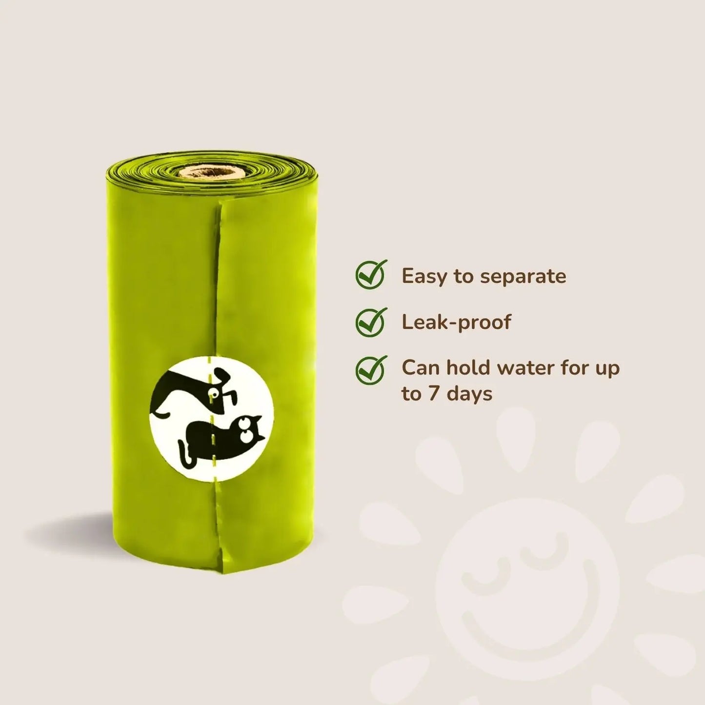 Plant-based Dog Poop Bags