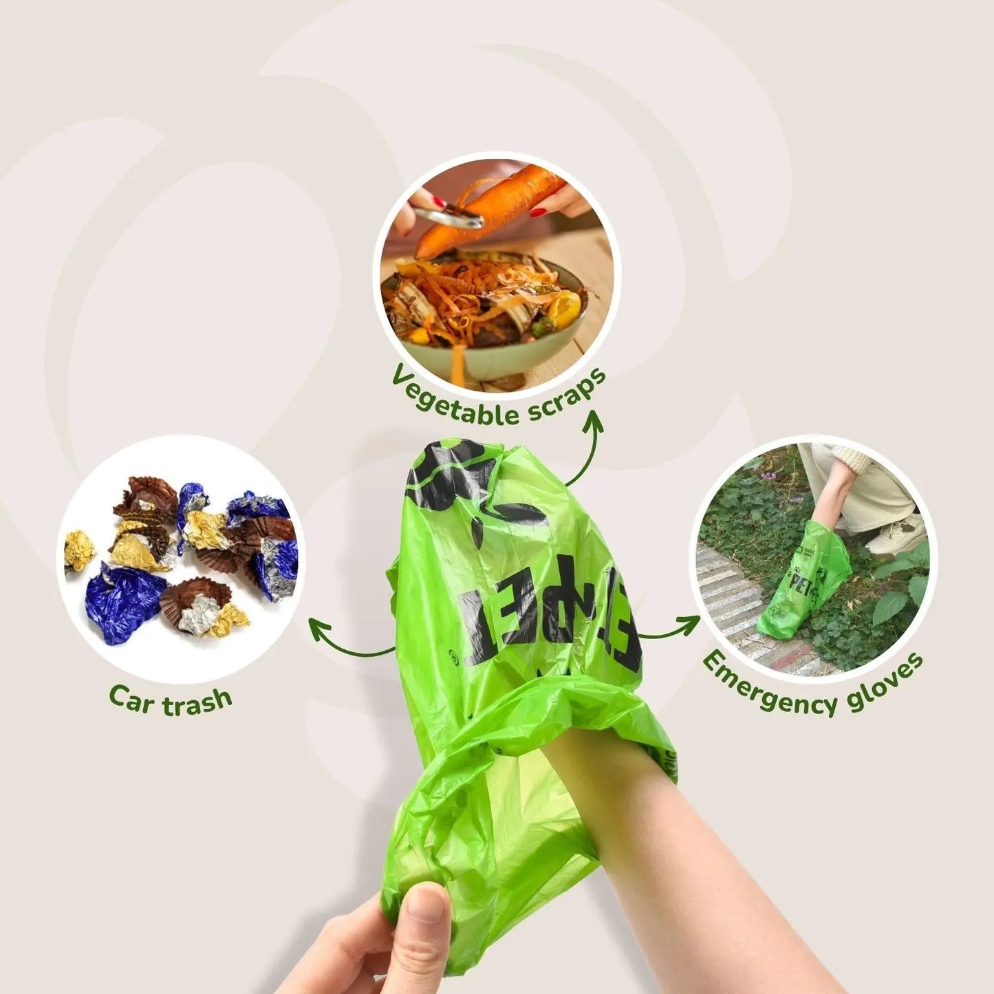 Premium Poop Bags with Dispenser