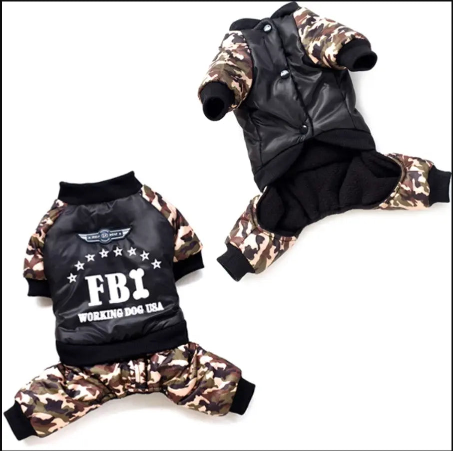 FBI Camouflage Coat | Jumpsuit Pants