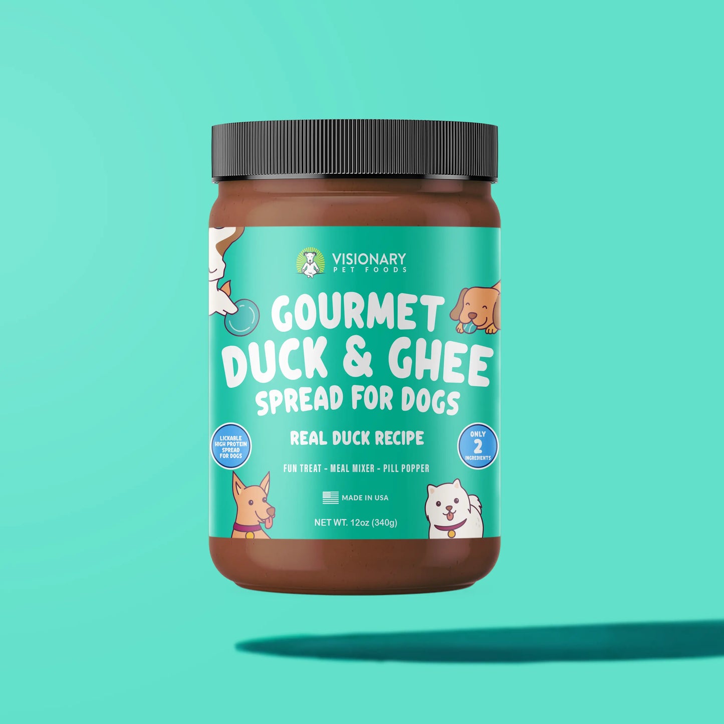 FurvanaWell Duck and Ghee Meat Spread | NEW 12oz Jar - FurvanaWell