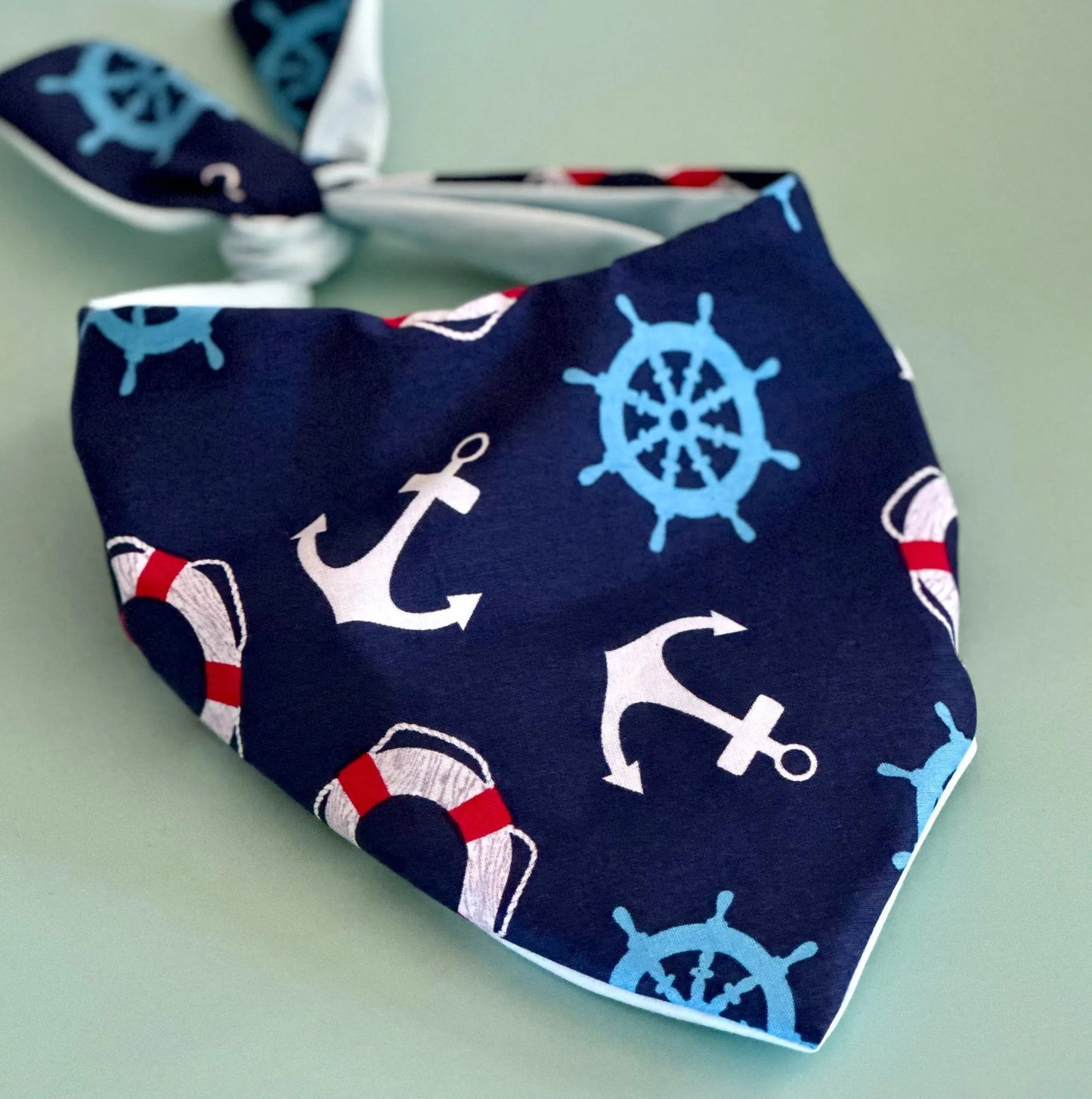 Nautical Dog Bandana New Arrivals - FurvanaWell