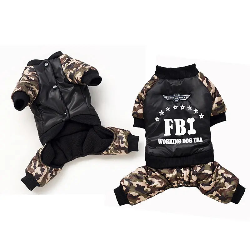 FBI Camouflage Coat | Jumpsuit Pants