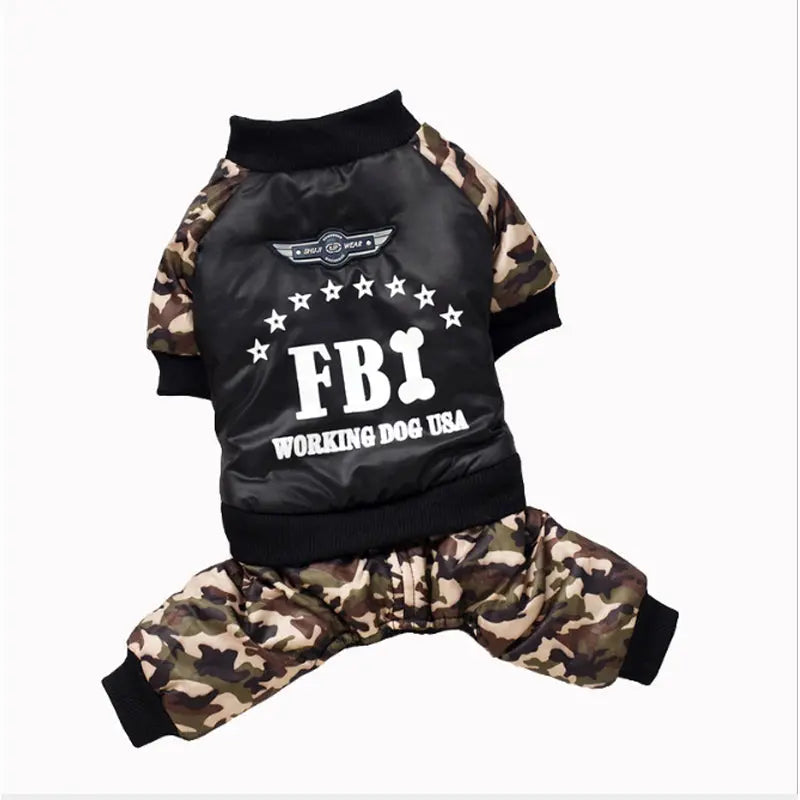 FBI Camouflage Coat | Jumpsuit Pants
