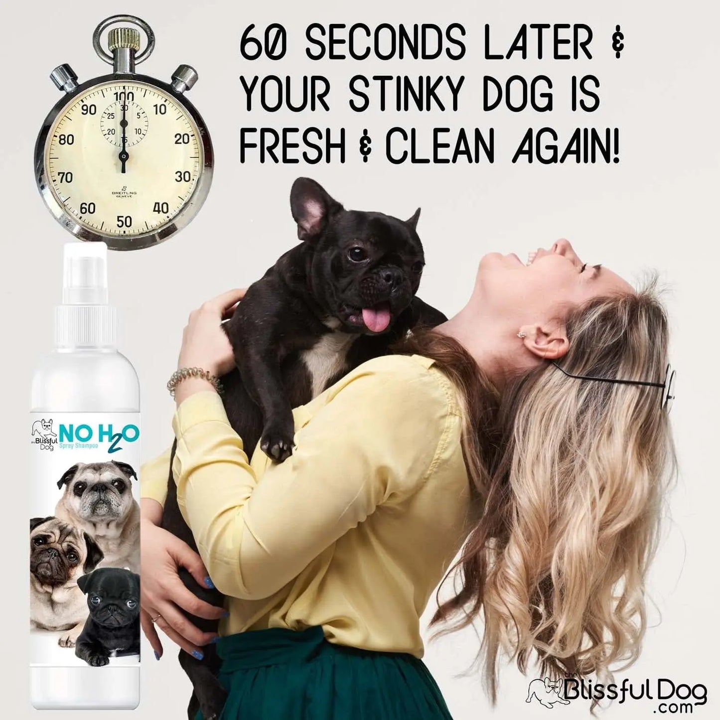 No H20 Spray Pet Shampoo