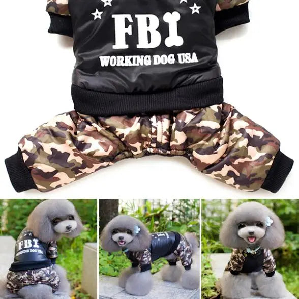 FBI Camouflage Coat | Jumpsuit Pants