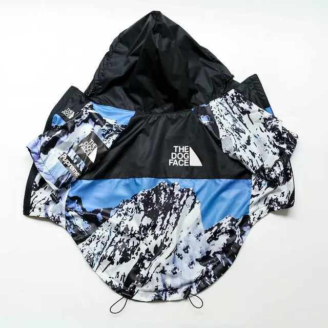 The Dog Face Windproof Waterproof Reflective Pet Cat Dog Jacket