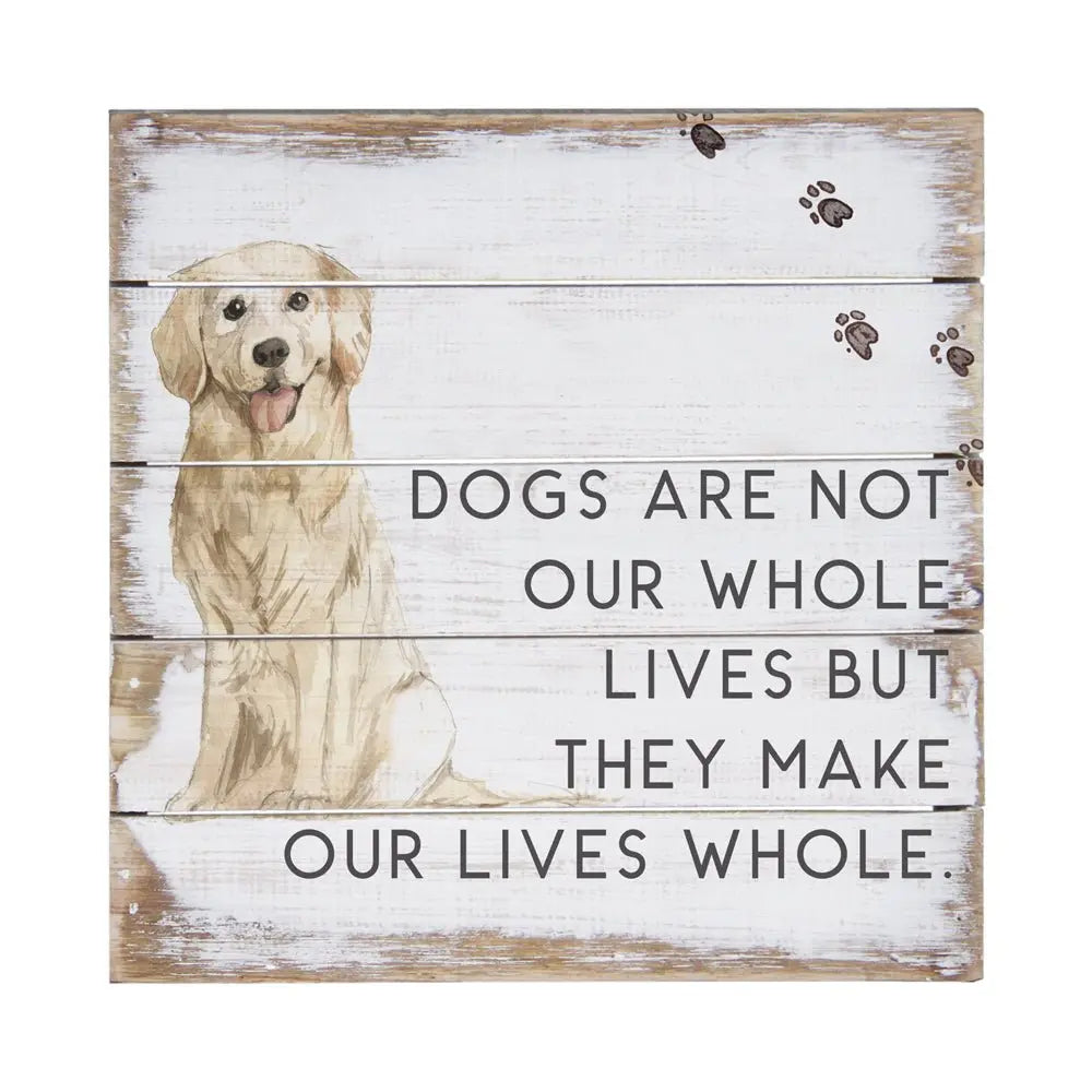 Dog pallet painting