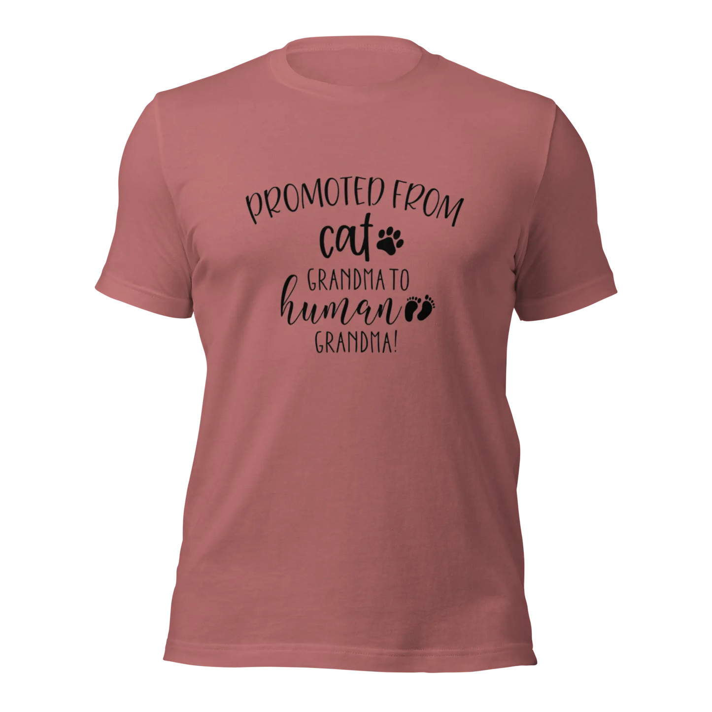 Promoted from Cat Grandma to Human Grandma T-Shirt