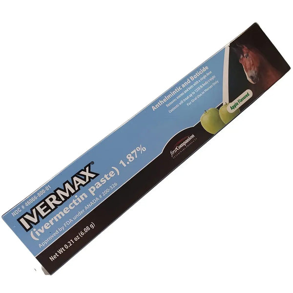 Ivermax Apple flavored Ivermectin Paste For Horses (1.87%) 6.08g