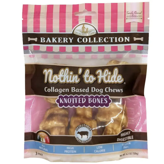 Ethical Nothin' to Hide Bakery Collection Croissant Beef Dog Treat 3", 3-pack