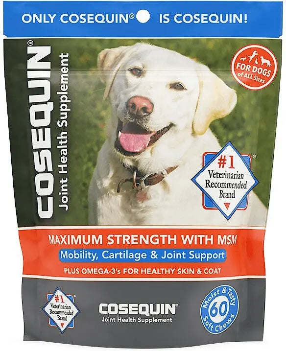 Cosequin® Maximum Strength With MSM PLUS Omega-3s (60 soft chews)
