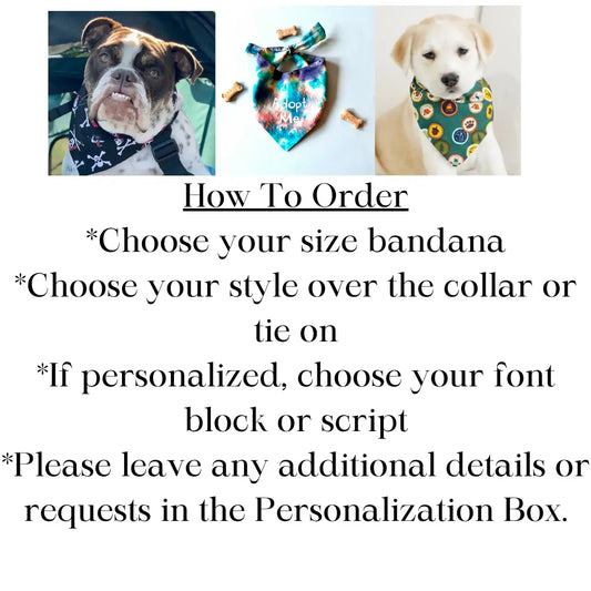 Fall Leaves Dog Bandana - FurvanaWell