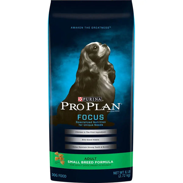 Purina Pro Plan Focus Chicken & Rice Formula Adult Small & Toy Breed Dry Dog Food (6 lb)