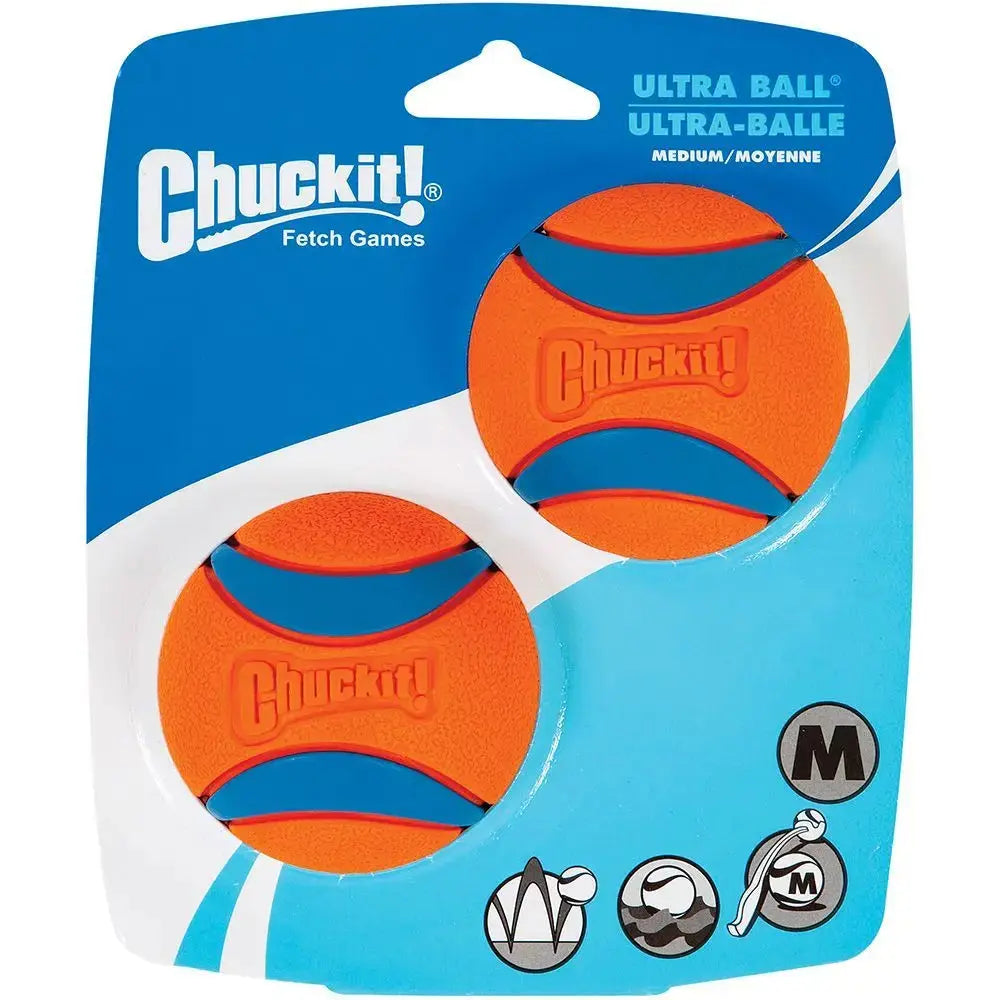 Chuck it! Ultra balls medium 2 pack - FurvanaWell