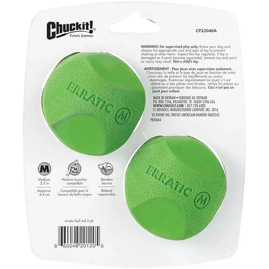 Chuck it! Erratic ball 2 pk - FurvanaWell