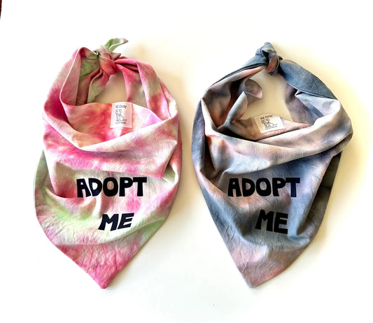 Adopt Me Tie Dye Dog Bandana Best Seller - FurvanaWell