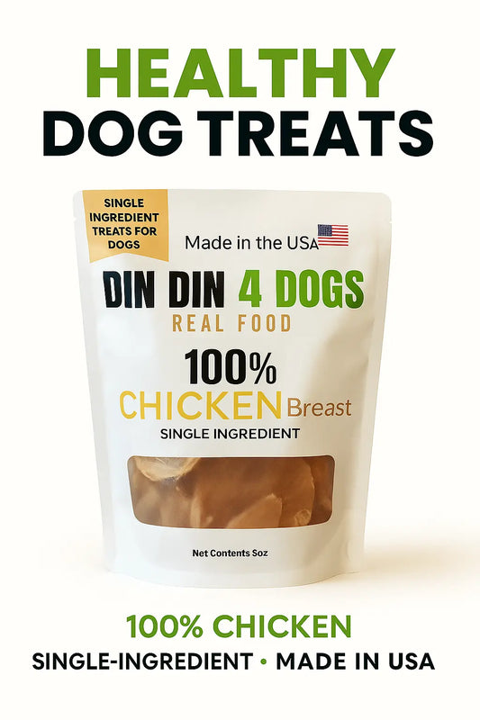 Chicken Treats Dog Treats, 5 Ounce Bag, Single Ingredient, High Protein - FurvanaWell