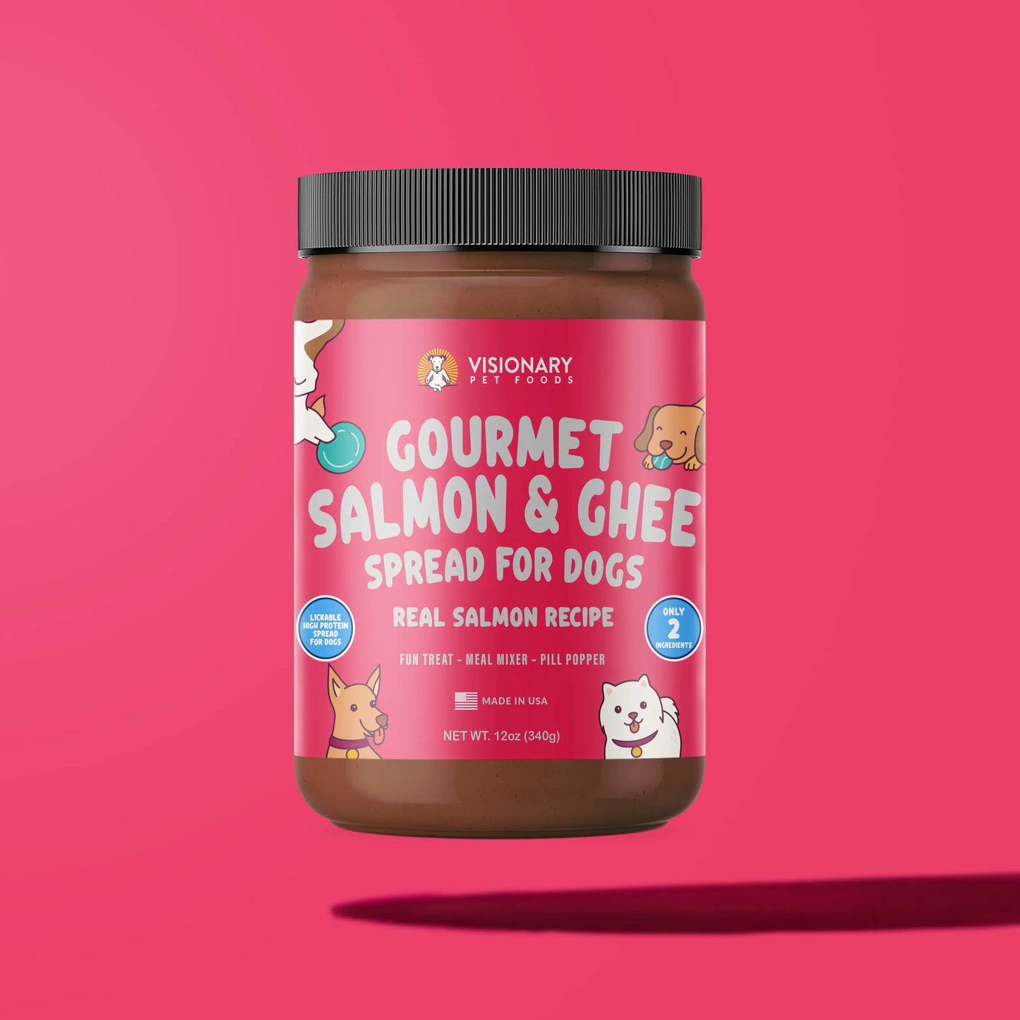 FurvanaWell Salmon and Ghee Meat Spread | NEW 12oz Jar - FurvanaWell