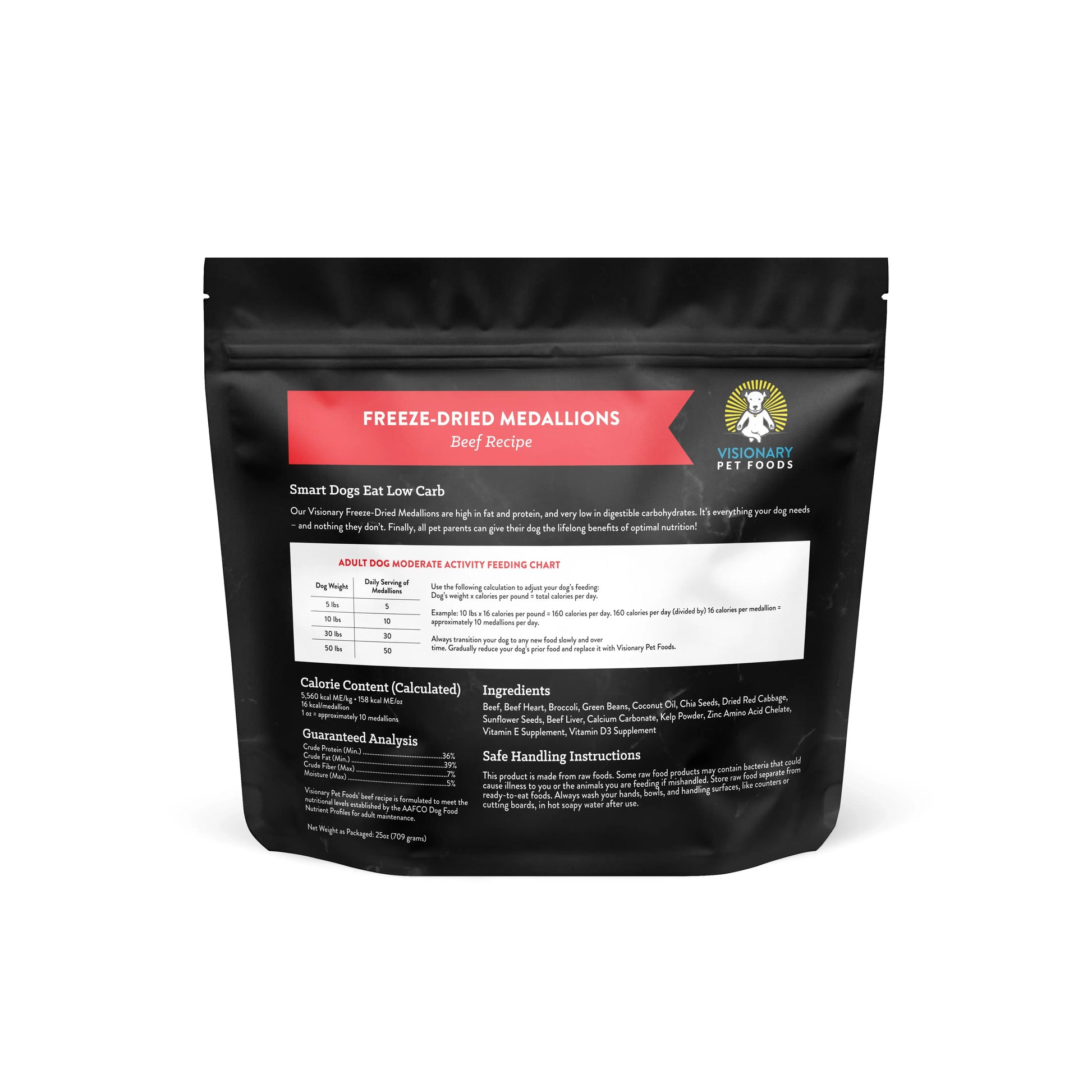FurvanaWell Freeze Dried Food | Beef Recipe | 25oz Bag - FurvanaWell